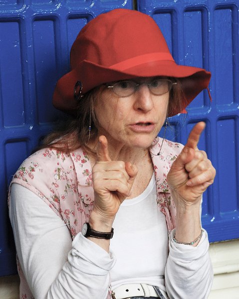 146-Michelson Joan in red hat for js essay.jpg